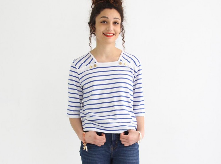coudre une marinière - patron Osiris - I am Pattern