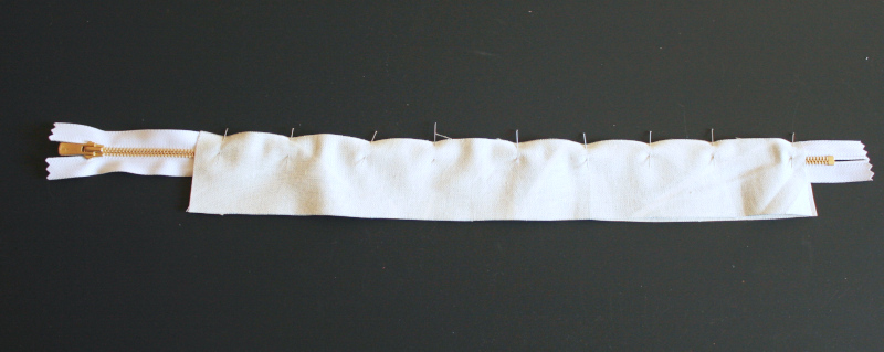 assemblage du zip