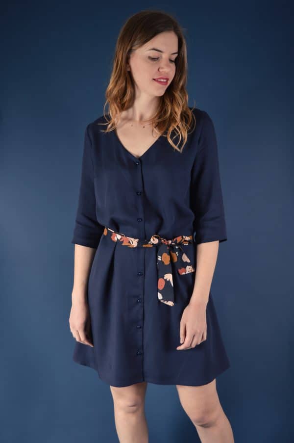 Robe Tuileries en Tencel - Cozy Little World