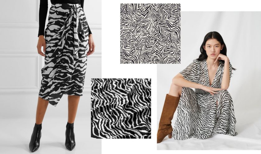Tendance imprimé zèbre couture et tissus - Louise magazine
