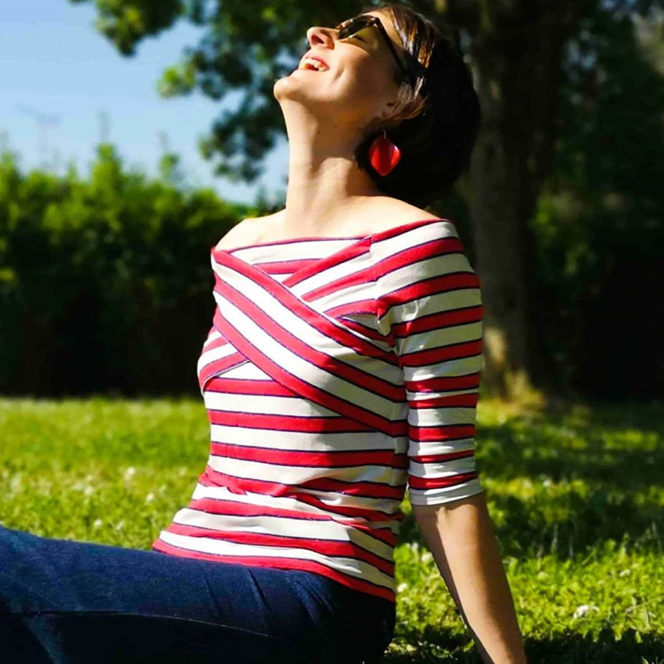 Tuto top jersey initiales BB - Le Bazar d'Anne Charlotte