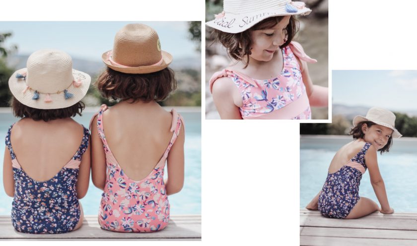 Patron maillot de bain fille Suroît - Rose des Vents