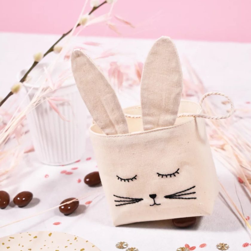 Tuto gratuit panier lapin Pâques - Marie-Claire Idées