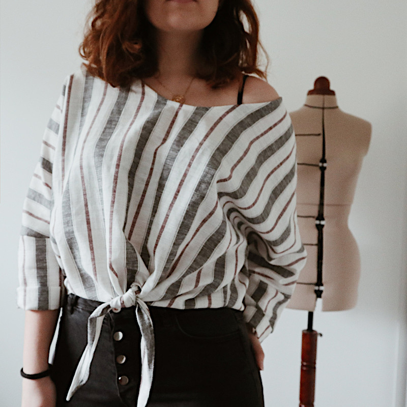 Patron gratuit top Salvador - Cut N Sew